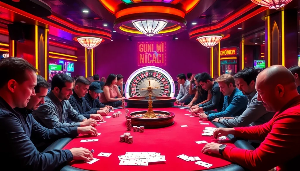 Discover the secrets of giải mã nhà cái at an exciting poker game filled with anticipation and strategy.