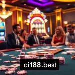 Experience high-stakes action at c168.best with vibrant poker games and slot machines.