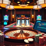 Experience the thrill of 78wind casinos with vibrant tables and colorful chips in play.