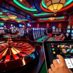 Experience the thrill at https://hz88.my/ with vibrant casino gaming, showcasing roulette and poker action.