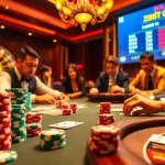 Kèo nhà cái provides essential betting odds in an exciting poker game atmosphere.