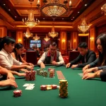 Engage in thrilling poker gameplay at https://hb88.jp.net/ with professional chips and luxury casino ambiance.